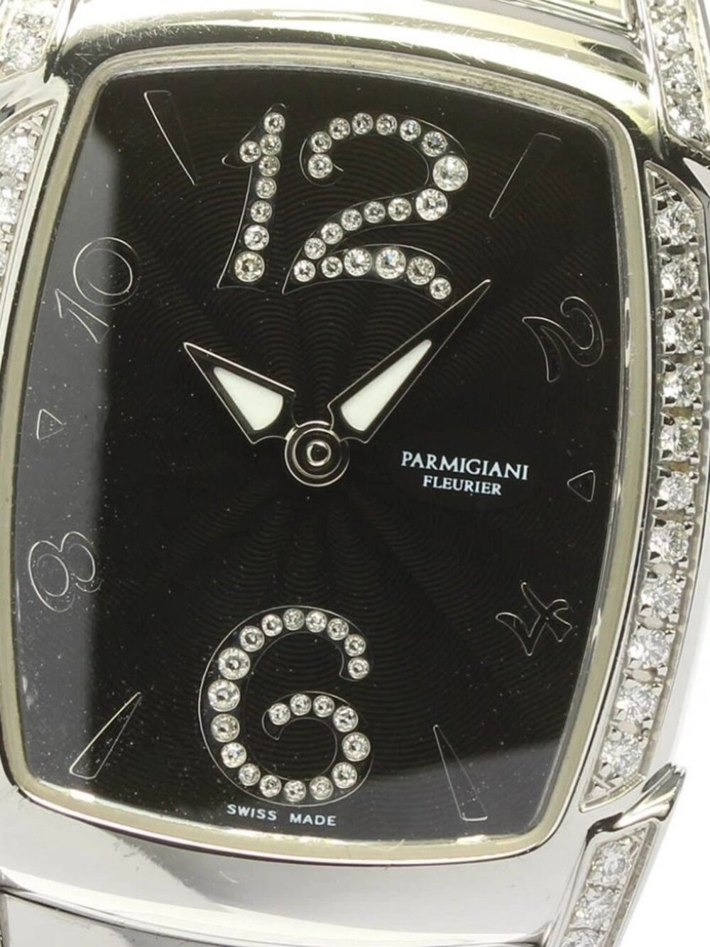 PARMIGIANI FLEURIER Carpadonna Side diamond Quartz Ladies Watch_653745
